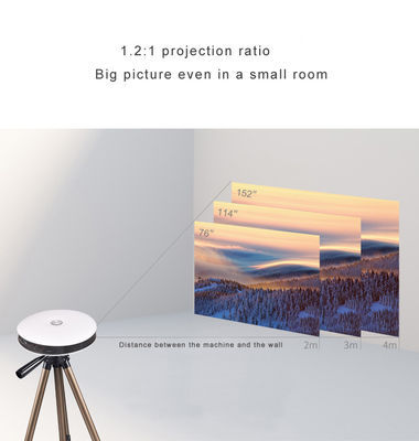 Good price কাস্টম ডিজিটাল মুভি এইচডি 720p WXGA LED প্রজেক্টর 4k 3D DLP অফিস ইউএফও আকৃতির অনলাইন